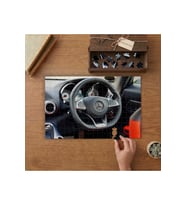 Lüks Araç - İç Dizayn Tasarımı 240 parça Ahşap Puzzle Ahşap Kutuda MP02099