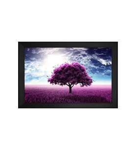 Manzara Temalı Kanvas Tablo 50 x 70 cm Siyah Çerçeve