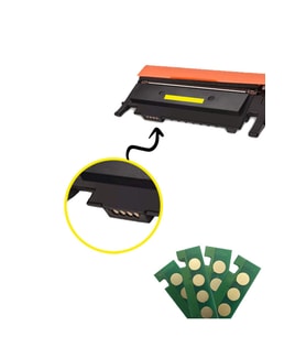 HP 117A W2072A YL MUADİLTONER SARI YENİ VERSİYON ÇİPLİ TONER