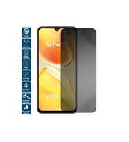 Vivo V25 Privacy Hayalet Ekran Koruyucu Film (Siyah)