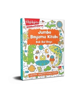 Jumbo Boyama Kitabı Bak Bul Boya