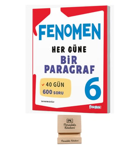 Fenomen 6. Sınıf Her Güne Bir Paragraf Soru Bankası ve Telefon Standı