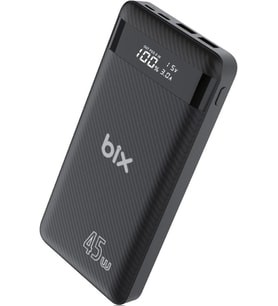Bix PB202 Siyah 20000 mAh Hızlı Şarj Powerbank - Teşhir
