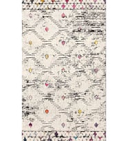 Eliana Home Baskılı, Yıkanabilir Kaymaz Taban Salon Halısı LNA0670 100x150 cm (Krem)