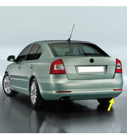 Skoda Octavia A6 Sedan 2009-2012 Arka Tampon Çeki Demiri Kapağı