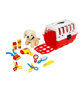 Nessiworld Çantalı Peluş Köpek Kuaför Seti