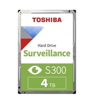 TOSHIBA 4TB 3.5" S300 HDWT840UZSVA 5400 RPM 128MB SATA-3 Güvenlik Diski