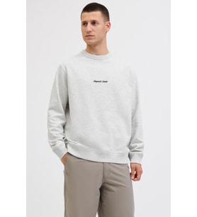 Jack & Jones JORNORREBRO Nakış Detaylı Bisiklet Yaka Erkek Sweatshirt