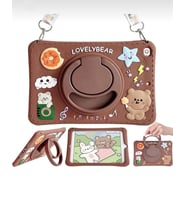 İpad 10. Nesil 10.9 Uyumlu Sevimli Çocuk Tablet Kılıfı LovelyBear