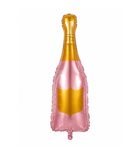 Şampanya Şise Rose Gold Marker Folyo Balon
