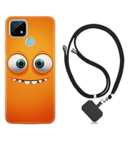 Realme C11 C21 C21Y C25Y C11 2021 Kılıf Boyun Askılı Silikon Dişlek 1615