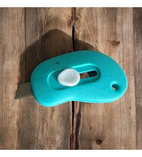 Mini Maket Bıçağı (Turkuaz)