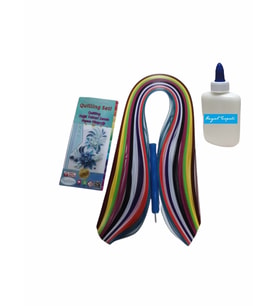 Hayal Sepeti Mini 4mm Quilling Seti (Metal UÇLU Kıvırma Aparatı ile Birlikte)