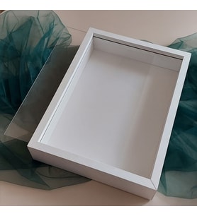 30x40 Cm Yatay Ve Dikey Model Tasarım Gül Kutusu Anı Çerçevesi! Ayna Çerçeve! Özel Hediye Kutusu!