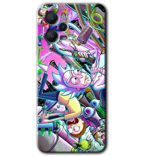 Redmi Note 12 5G Kılıf HD Desen Baskılı Kılıf - Graffiti Çizgi Film
