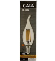 Cata CT-4062 4W 3000K (Günışığı) E14 Duylu Led Kıvrık Buji