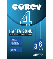 Nitelik Yayınları Görev 4. Sınıf Hafta Sonu Yeni Nesil Çalışma Föyleri
