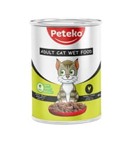 Peteko Tavuklu Kedi Konserve 400Gr