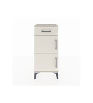 Arges Komodin Tek Raflı Tek Çekmeceli 2 Kapaklı 44x30x96 Aytaşı-Aytaşı