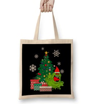 Slimer Around The Christmas Tree Bez Çanta Uzun Saplı
