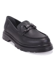 Dagoster DZA07-90830 Siyah Günlük Loafer  Kadın Ayakkabı