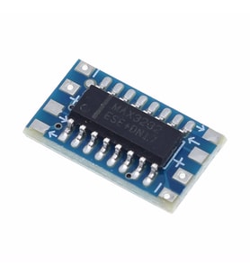 Mini Max3232 RS232 TTL Breakout Modül Uart 120kbps 3V 5V Seri
