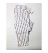 Lüx Cepli Polar Kışlık Pijama Altı (Beyaz)