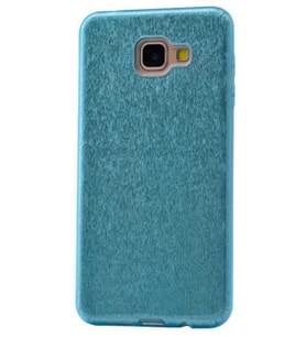 Samsung Galaxy A5 2016 Uyumlu Kılıf Zore Shining Silikon (Mavi)