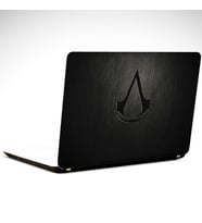 Assasins Siyah Laptop Sticker 13 İnch (34X24CM)