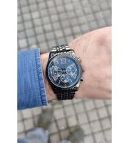 Yeni Sezon Siyah Renk Erkek Vintage Kol Saati M Kors Model Premium Unisex Metal Kol Saat Avantajlı Kampanyalı İndirimli Erkeğe Babaya Kardeşe Kuzene Nişanlıya Sözlüye Sevgiliye Hediyelik Casual Günlük ve Spor Kullanımına Uygundur Özel Kutusunda