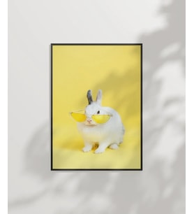 Limon Tutan Tavşan Poster