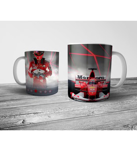Pixxa Michael Schumacher - Schumi - Formula 1 - F1 Kupa Bardak Model 2
