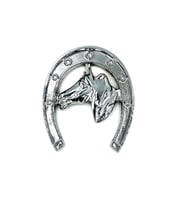 At Nalı Panjur Arması Metal - Büyük Boy Vidalı Metal At Nalı - At Nalı Logo Arma