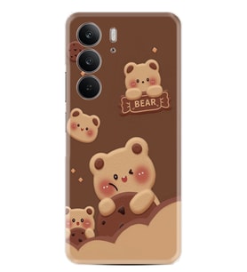 Realme C75 Kılıf Boutique Baskılı Resimli Bears Pcode -032