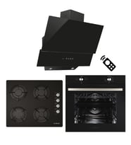 ALVEUS CHIEF 604 SİYAH 3'LÜ ANKASTRE SET(MOD3000-GLS640-MFA604