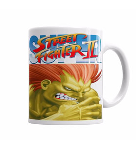 Street Fighter 2 Bison Kupa Bardak Porselen