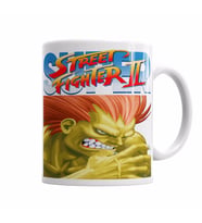 Street Fighter 2 Bison Kupa Bardak Porselen