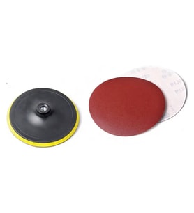 Cırtlı Disk Altı 180mm - Yedek Zımparalı