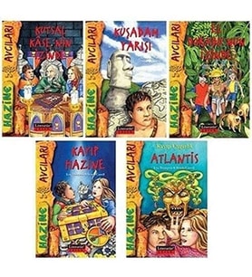 Hazine Avcıları Dizisi - 5 Kitap Takım (Krem)