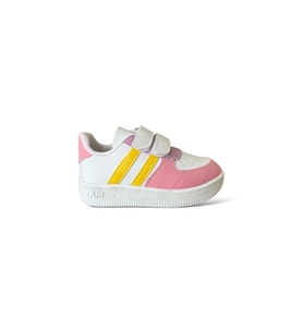 Çocuk Sneaker Spor Ayakkabı LİLA-SARI