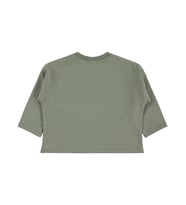 Civil Baby Basic 6-18 Ay Sweatshirt - Gri 9-12 Ay (Haki)