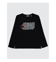 Civil Girls Kız Çocuk Sweatshirt 10-13 Yaş Siyah