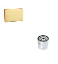 Volkswagen Golf 4 1.6 Benzin AZD BCB Motor 105 Beygir 1998-2003 2Li Hava + Yağ Filtre