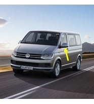 VW Caravelle 2015-2019 Sol Dış Dikiz Ayna Alt Kapağı Siyah 7E1857603B