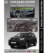 TOYOTA RAV4 XA40 (2013-2018) Torpido Örtüsü Panel Halısı Torpido Koruma Tam Uyum UV Koruma Kaymaz