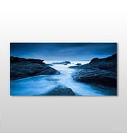 Nehir Kanvas Tablo 120x60cm (Karışık)