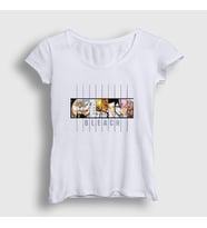 Presmono Kadın Beyaz Espada Anime Bleach T-Shirt 127343tt