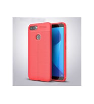 Asus Zenfone Max Plus (M1) ZB570TL Uyumlu Kılıf Zore Niss Silikon Kapak (Kırmızı)