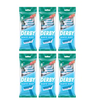 Derby Banyo 5 li Poset Tıras Bıcagı  6 Adet