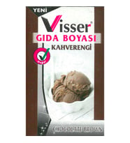 Visser Toz Gıda Boyası Kahverengi - 2 adet